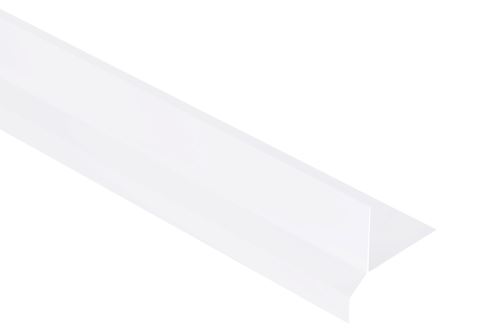 Schlüter-BARA-RKL balkónová lišta, hliník komaxit čiernohnedá, v: 40 mm, d: 2,5 m