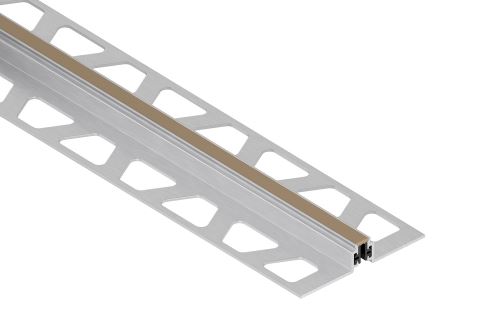 Schlüter-DILEX-AKWS dilatačná lišta, hliník komaxit sivá, v: 12,5 mm, d: 2,5 m