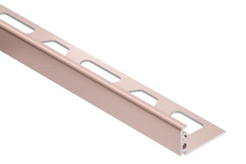 Schlüter-JOLLY-AK ukončovacia lišta "L", hliník elox meď mat, v: 12,5 mm, d: 2,5 m