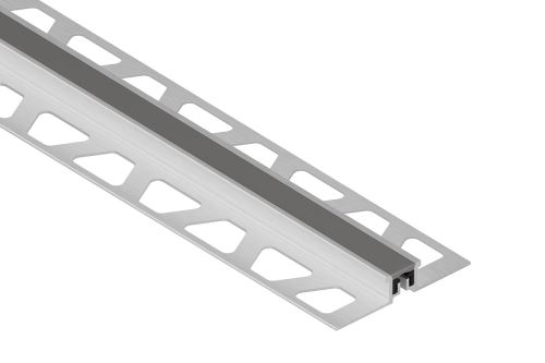 Schlüter-DILEX-AKSN dilatačná lišta, hliník komaxit škárová sivá, v: 8 mm, d: 2,5 m