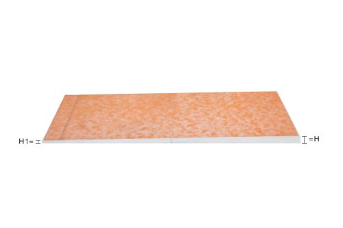 Schlüter-KERDI-SHOWER-LTS spádová doska do sprchy, v: 39 mm, 1 ks