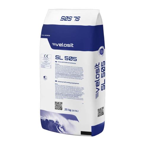 VELOSIT SL 505 vyrovnávacia hmota samonivelačná vysoko pevná biela, 25 kg