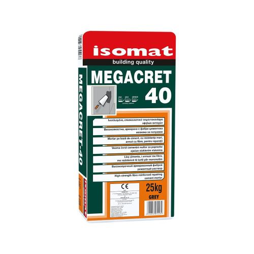 ISOMAT MEGACRET 40 Dvojzložková polyuretánová hydroizolačná membrána bez rozpúšťadiel, 25 kg