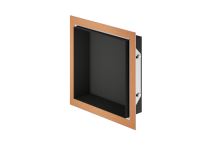 Schlüter-DESIGN-NICHE stenová nika, hliník komaxit grafitovo čierna mat, 300x300 mm, 1 ks